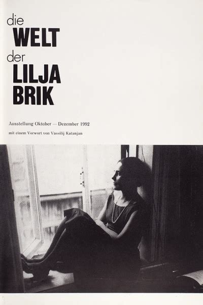 [Первая выставка посвященная Лиле Брик] Мир Лилии Брик [die Welt Der Lilja Brik Аукционы
