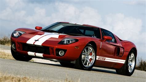 Ford Gt 700 Supercar Red Color Wallpaper 1920x1080 Full Hd