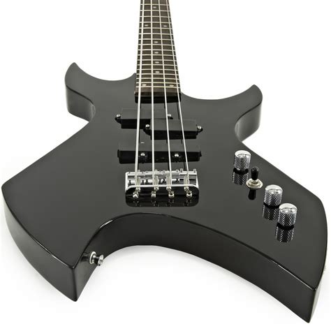 Harlem Bass Guitar By Gear4music Black B Stock At Gear4music