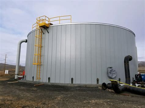 Case Study Gold Mine • Ridglok® Chilled Water Storage Tank Insulation