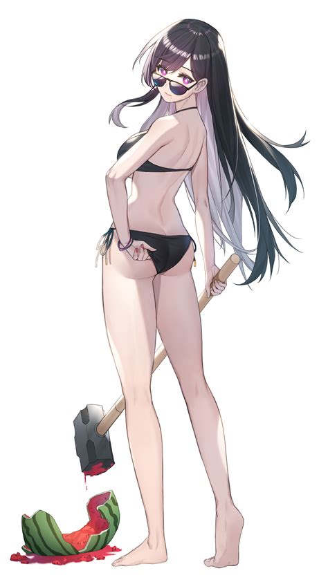 Minakata Hizuru Summertime Render Image By PiYO Zerochan Anime Image Board