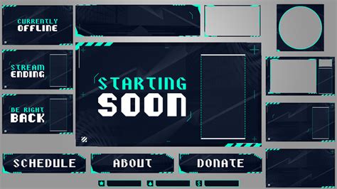 Player A Twitch Overlay Pack Obs Studio Streamlabs Obs