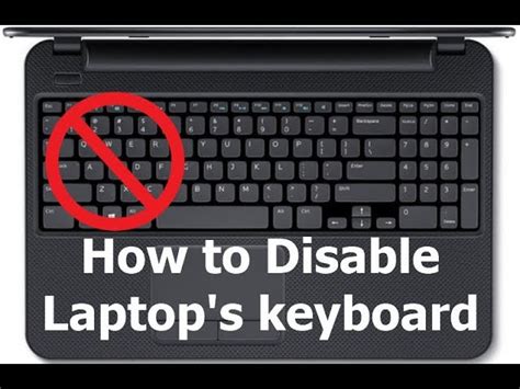 How To Disable My Laptop Keyboard Havalskin