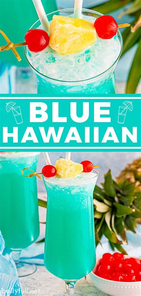 Sit Back And Relax With A Refreshing And Delicious Blue Hawaiian Cocktail This Blue Hawaii Dr