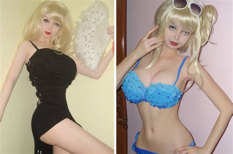 Human Barbie Teen With Natural F Boobs Looks Like A Plastic Doll