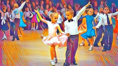 Спортивные бальные танцы для детей