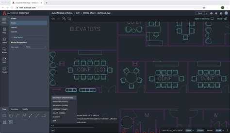 Autocad Web App Official Autocad Online Cad Programme Autodesk