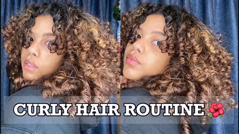 Wash Day Curly Hair Routine 2c 3a 3b Curls Youtube
