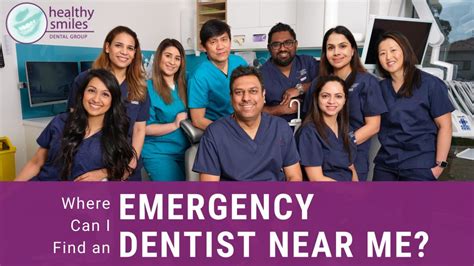 Where Can I Find An Emergency Dentist Near Me Healthy Smiles Dental Group