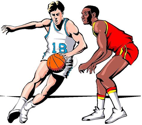 Person Playing Basketball Clipart Clip Art Library