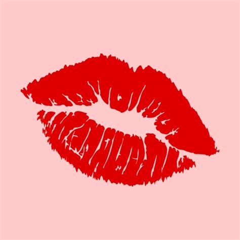 Lipstick Kiss Marks Stickers By Rifa Tasfia