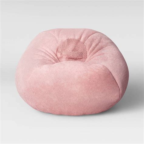 20 Pink Furry Bean Bag Chair