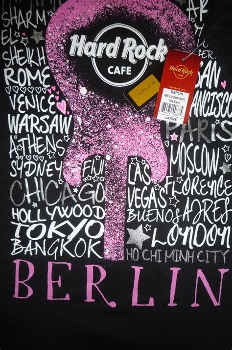 Busybeeroom Welcomes You Hard Rock Cafe Berlin T Shirt
