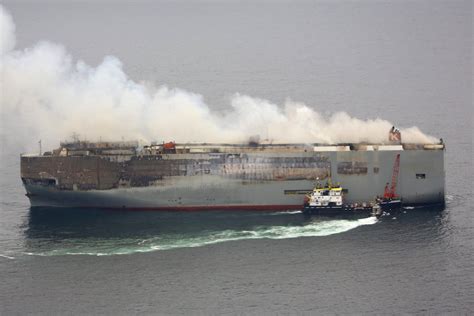 Car Transport Ships Japanese Owner To Investigate Dutch Fire Reuters