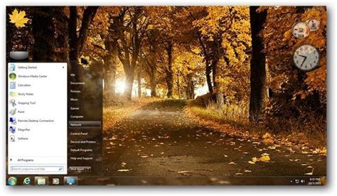 Autumn Theme For Windows 7 And Windows 8 Nature Themes