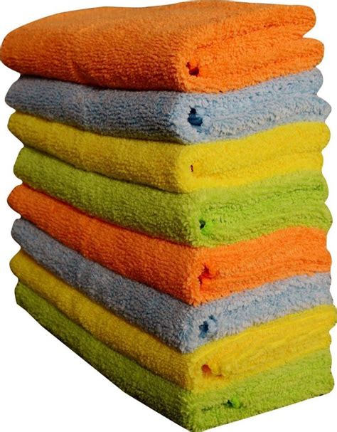 300 gsm microfiber cleaning towel quantity per pack 8 size 30 x 40 cm at rs 25 piece in delhi
