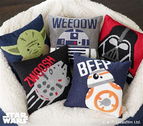 Star Wars Boucle Decorative Pillows Pottery Barn Kids