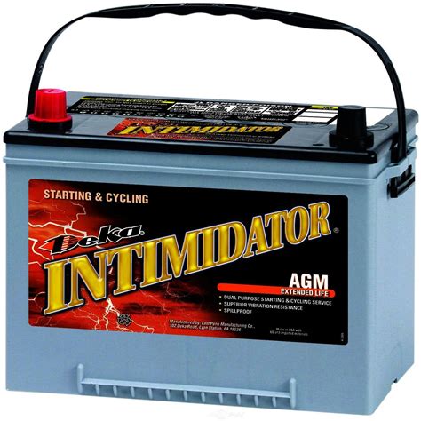 Deka 9a34 12v 750 Cca Automotive Intimidator Battery Atlantic Battery