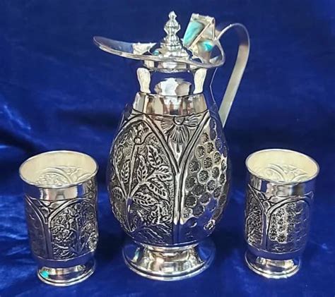 Polished Traditional Kitchen Silver Glass Jug Set At Rs 41000set In