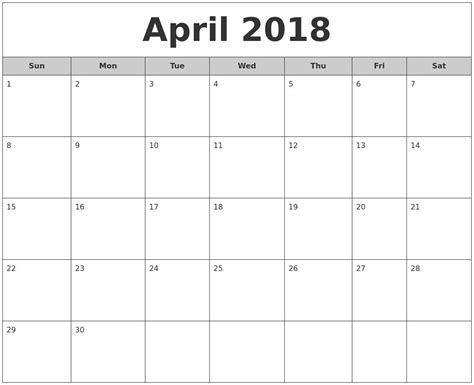 No Date Calendar Example Calendar Printable
