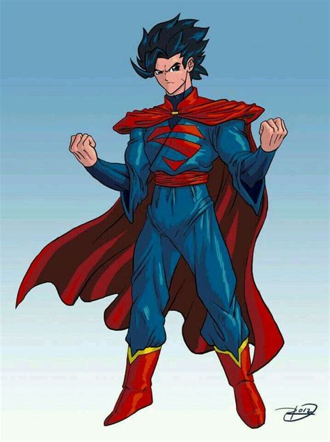 Goku Superman Fusion Superman Dragon Ball Super Art Superhero Villains