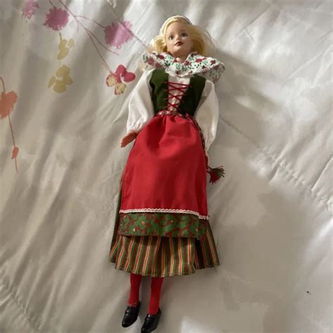 mattel collector edition barbie dolls of the world 12 swedish barbie 28 00 picclick