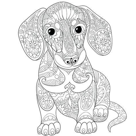 Dachshund Coloring Pages Printable At Free Printable