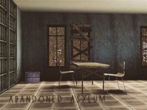 Mess Hall Corner Of Old Abandoned Asylum Sims 4 Sims Sims 4 Clothing