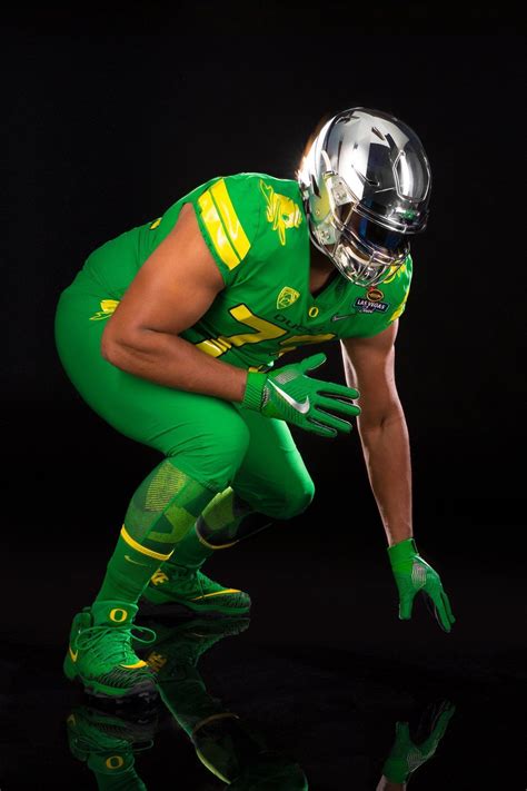 University Of Oregon Ducks 2017 Las Vegas Bowl Football Uniforms