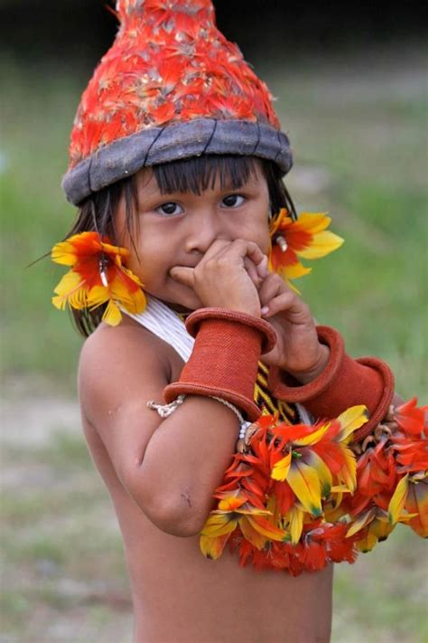 beleza indígena brasileira 08 amazon indios brasileiros retratos de crianças e imagens
