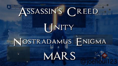 Assassin S Creed Unity Nostradamus Enigma MARS PS4 YouTube
