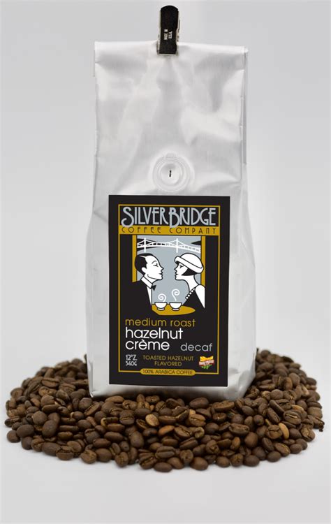 Hazelnut Crème Flavored Decaffeinated Coffee in 12oz 5lb Bags