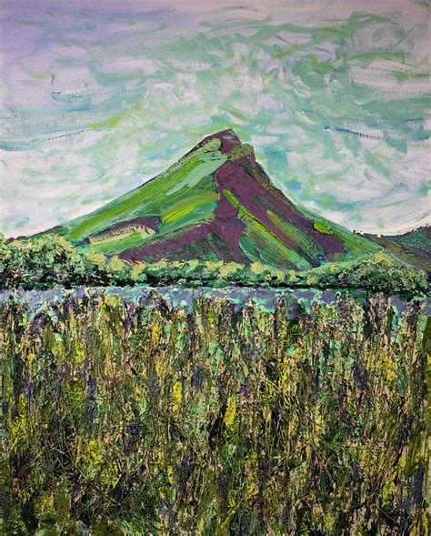 Mountain Iceland Painting By Katya Kononenko Fine Art America