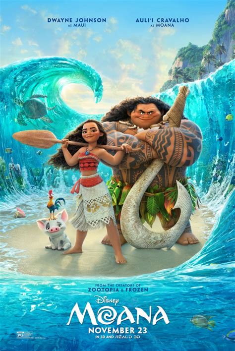 Moana 2016 Feature Length Theatrical Animated Film