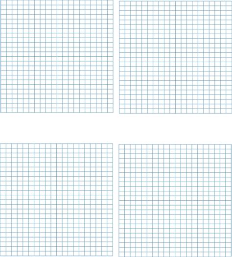 Printable Graph Papers With Free Pdf Full Page 4 Per Page 6 Per Page