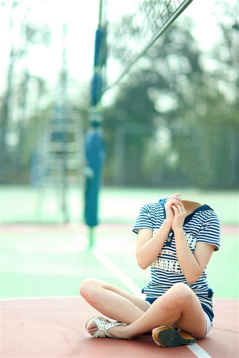 Headless Girl On Volleyball Court By Kouiichi1234 On Deviantart