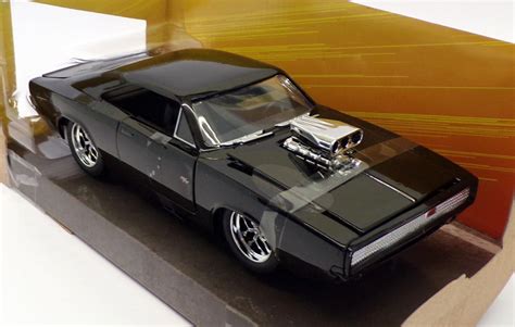 Jada 124 Scale 97059 Fast And Furious 7 Doms Dodge Charger Rt Ebay