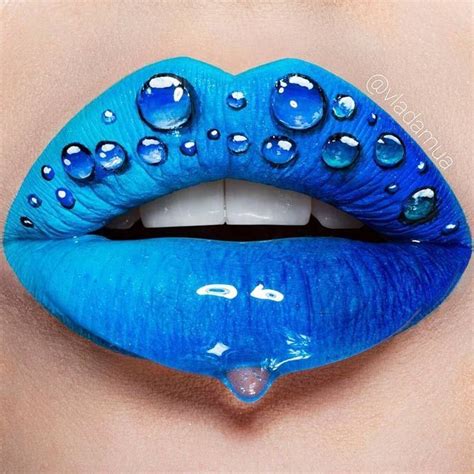 42 Blue Lipstick Shades We Re Falling For This Season Lip Art Makeup Lip Art Lip Artwork