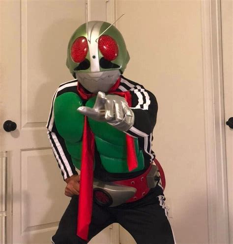 Yes You Are The Kamen Rider Full Cosplay Set 1 1 Wear Maskandbelt Ebay
