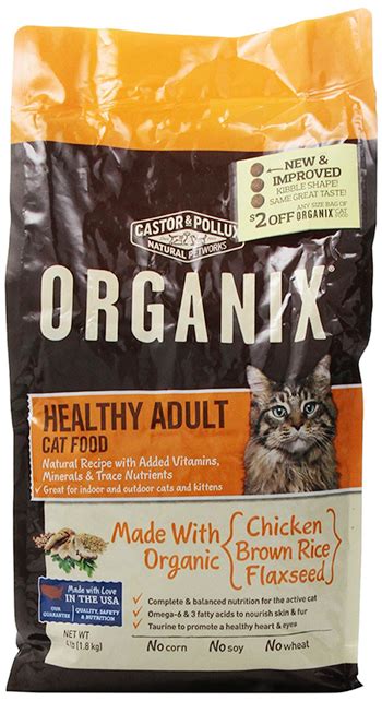 Healthy Adult Cat Food By Castor And Pollux Organic