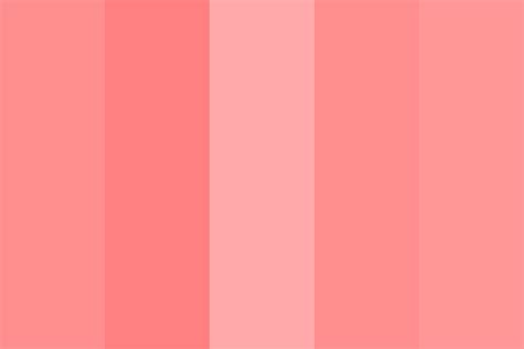 Reddish Pinkish Red Color Palette