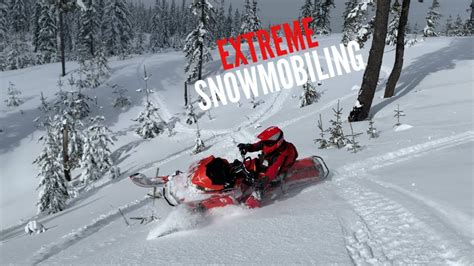 Extreme Backcountry Snowmobiling Youtube