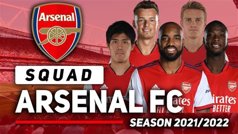Arsenal Fc Squad 202223 Ft Takehiro Tomiyasu Ben White Odegaard