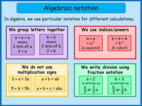 Simplify Using Algebraic Notation Maths Tutorials Youtube