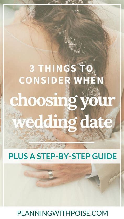 How To Choose A Wedding Date Three Things To Consider Use This Step