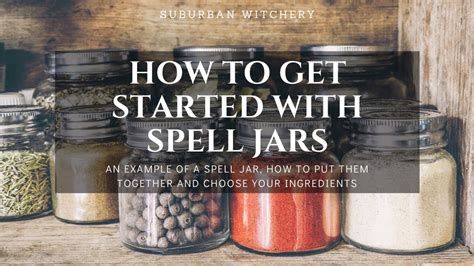 How To Make A Spell Jar Youtube
