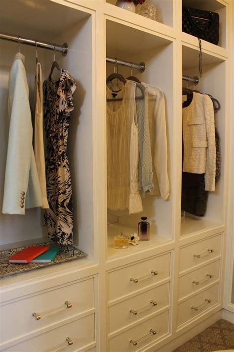 Hanging Space With Drawers On The Bottommaster Closet Closet