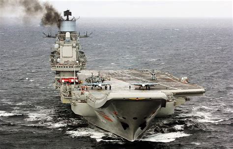 Kapal Induk Admiral Kuznetsov Rusia Akan Diperbaiki Sebelum Juli 2017