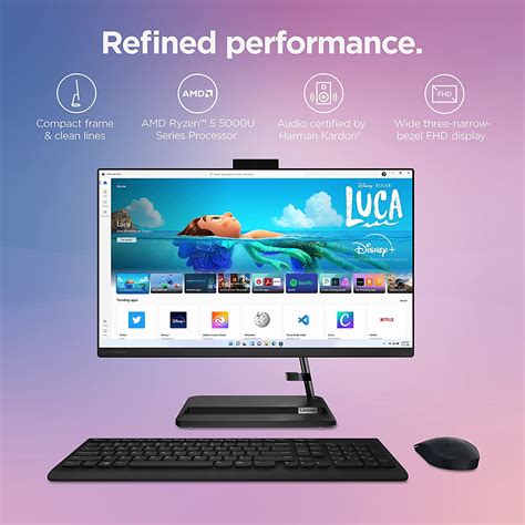Buy Lenovo Ideacentre Aio 3 2022 All In One Desktop 238 Fhd Touch