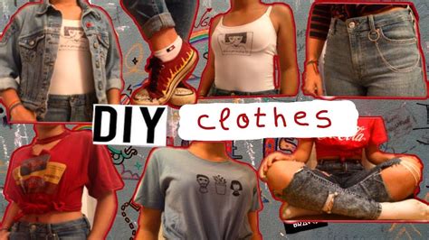 7 Diy Aesthetic Clothes Ideas 🦋 4 Broke People Who Cant Afford The